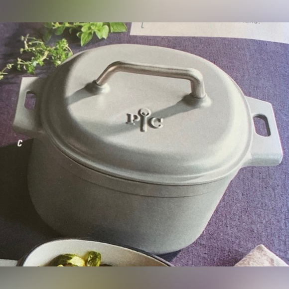 Pampered Chef Kitchen Pc Cast Iron Dutch Oven Poshmark